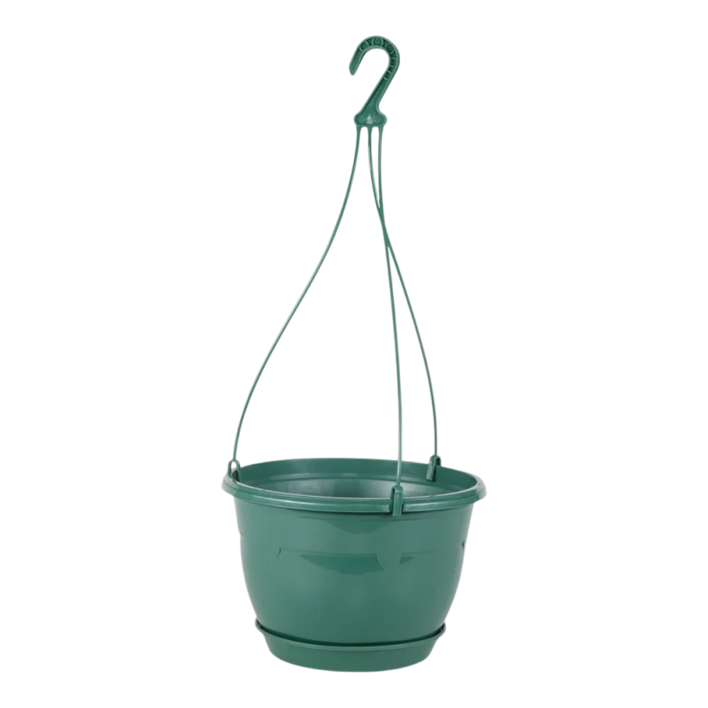 Pot suspendu en macramé Safir Vert