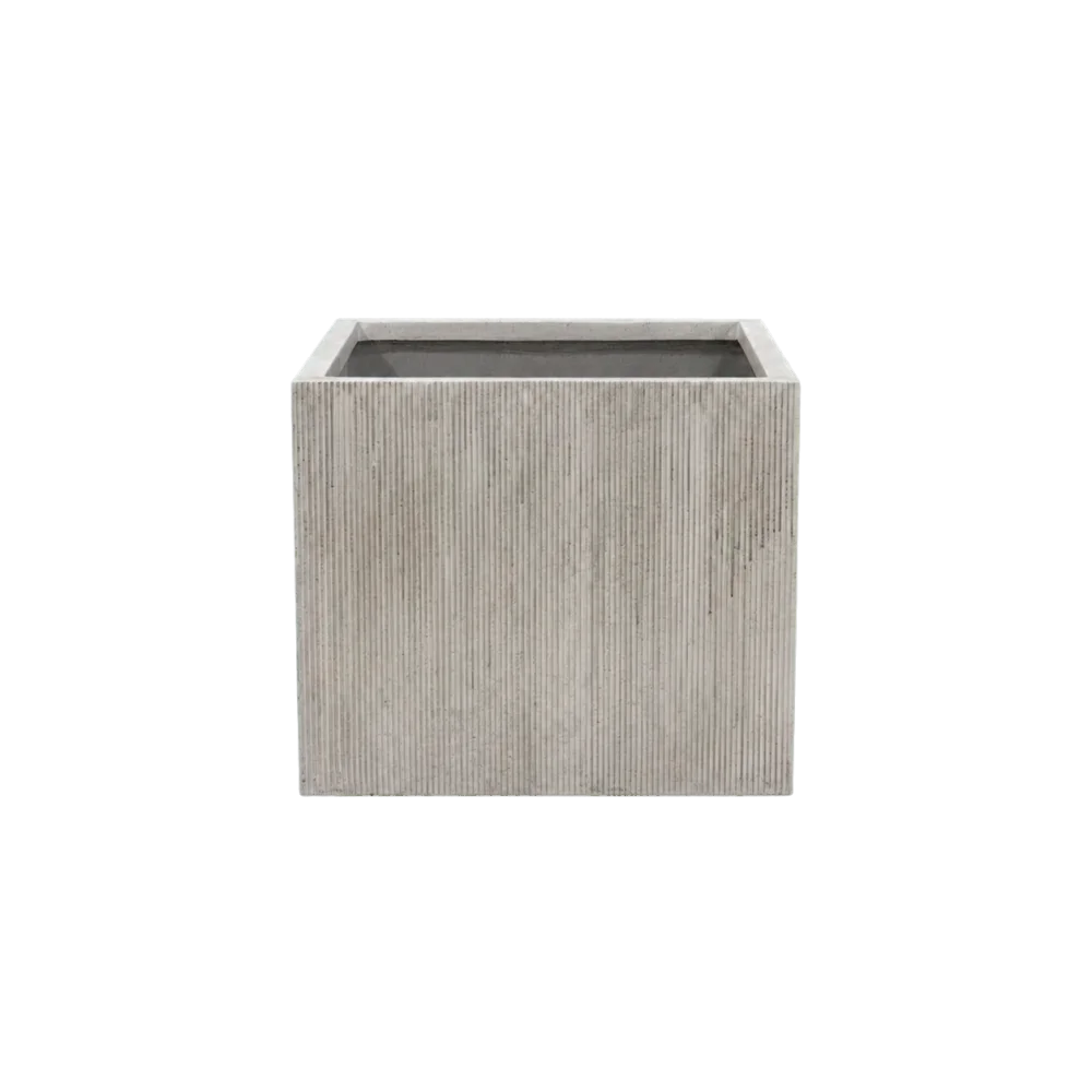 ATLAS Fiberclay-Pflanztopf Beige