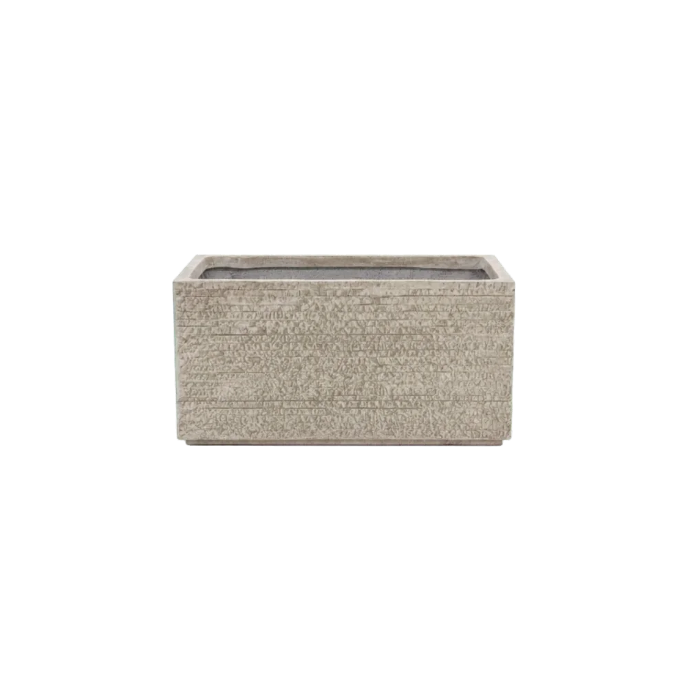 Кашпо BLOK Fiberclay Бежевый