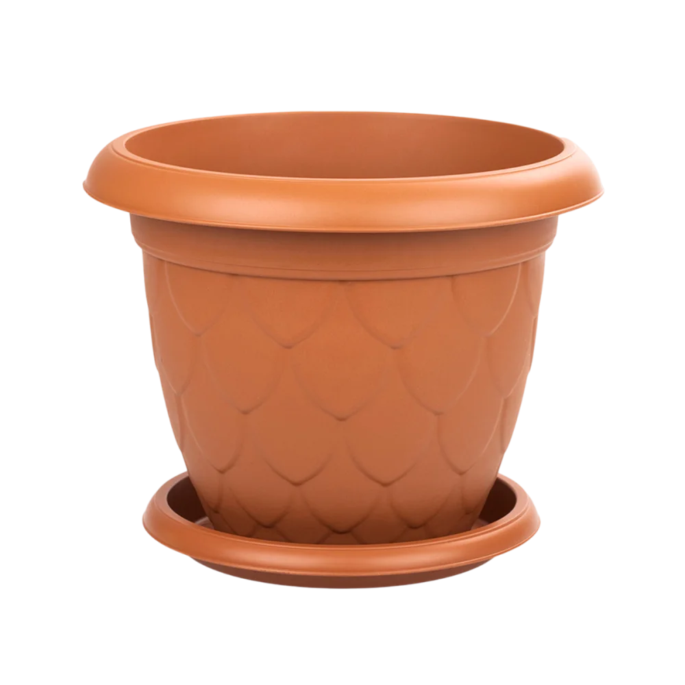 Pot à motif Damla Terre cuite