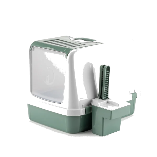 MAISON DE TOILETTE FERMÉE POUR CHAT COMFY AVEC ACCESSOIRES