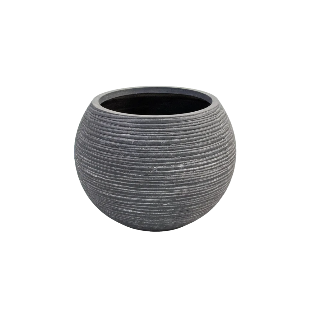 أصيص LİNA من الـFiberclay غرافيتي