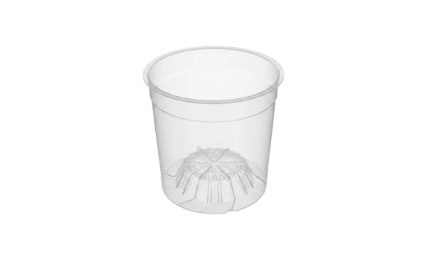 Pot de culture transparent pour orchidée