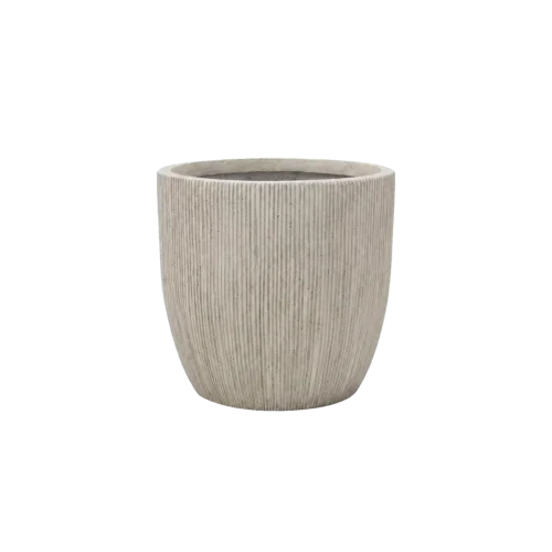 OVAL Fiberclay Saksı