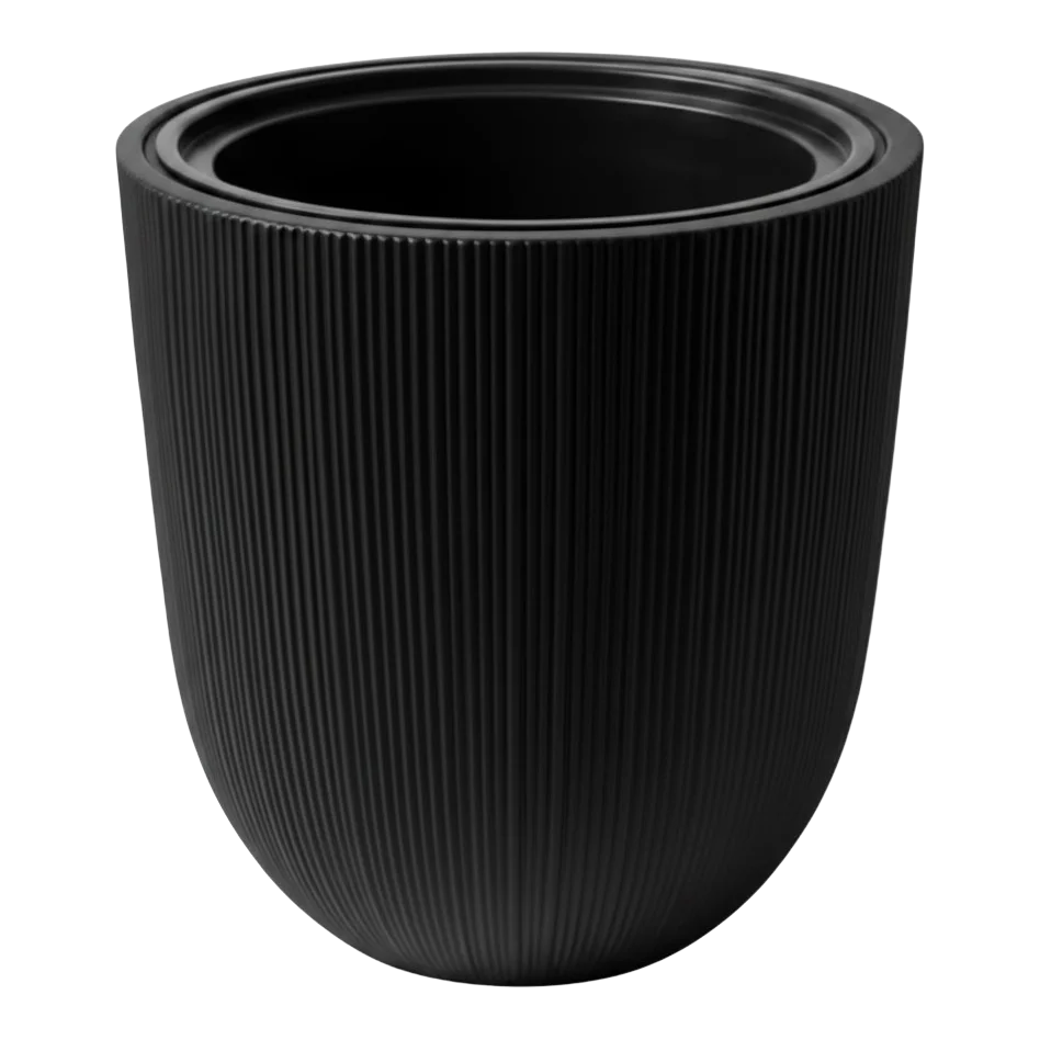 Palmiye Topf Schwarz
