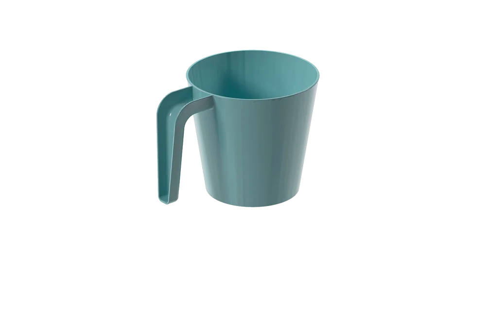 SCOOPY FUTTER-MESSBECHER Wassergrün